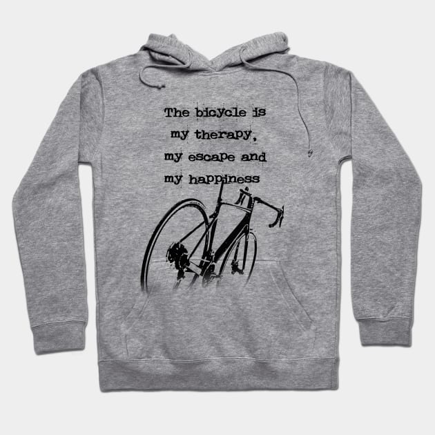 Frase para Ciclista Hoodie by vintagejoa